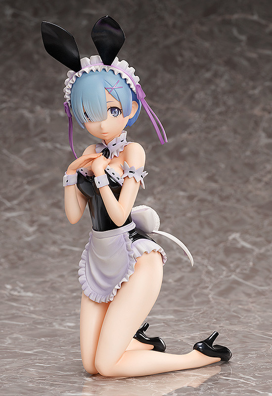 Re:Zero Kara Hajimeru Isekai Seikatsu - Rem - B-style - 1/4 - Bare Leg Bunny Ver. (FREEing)