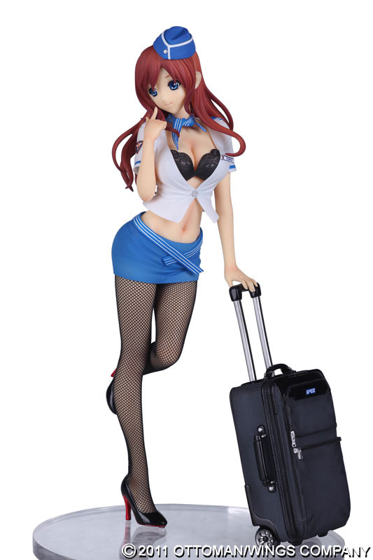 Suey先生原創角色 - Twilight Figure (vol.01) - C.A Cabin Attendant Youko - 1/7 - Blue Airline (Lechery, Wings Inc.)