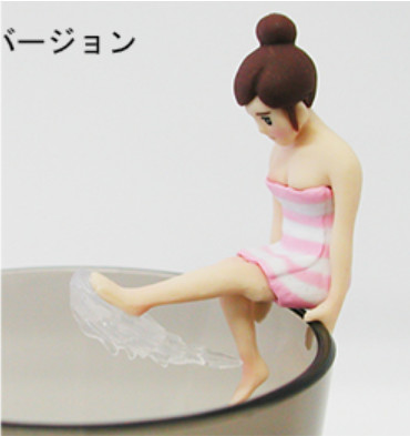 Cup no Fuchiko - 杯緣子 - Ashiyu no Fuchiko Oita Gentei - Gotochi Fuchiko Series "Ashiyu no Fuchiko" - Pink (Asunarosya)