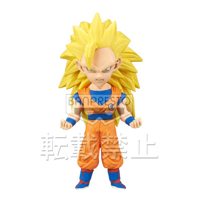 Dragon Ball Z - Dragon Ball Z: Kami to Kami - 超級賽亞人3悟空 - Dragon Ball Z Movie Version World Collectable Figure vol.1 - World Collectable Figure (Banpresto)