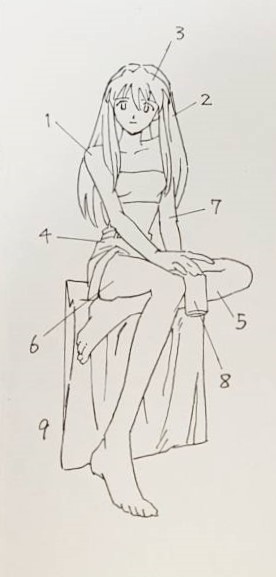 Shin Seiki Evangelion - Souryuu Asuka Langley (Popsy)