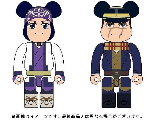Golden Kamuy - Asirpa - Be@rbrick (Medicom Toy)