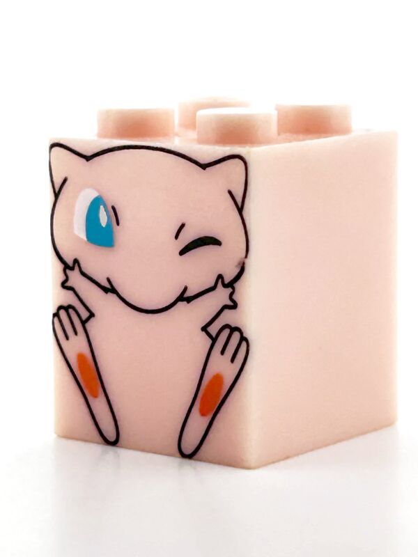 Gekijouban Pocket Monsters Advanced Generation Mew to Hadou no Yuusha Lucario - Mew - Block - Chara Blok Pokémon Basic Set Lucario - Chara Blok Pokémon Series - Mega Bloks - Variant (Bandai, Mega Bloks Inc.)