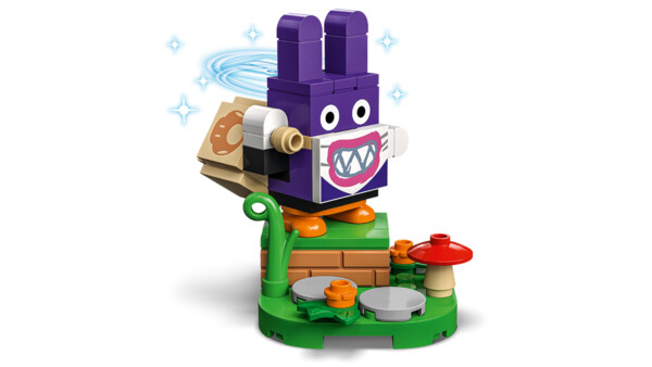 Super Mario Brothers - 偷天兔 - Block - Character Packs Series 5 - Lego - Lego Super Mario (71410) (The Lego Group)