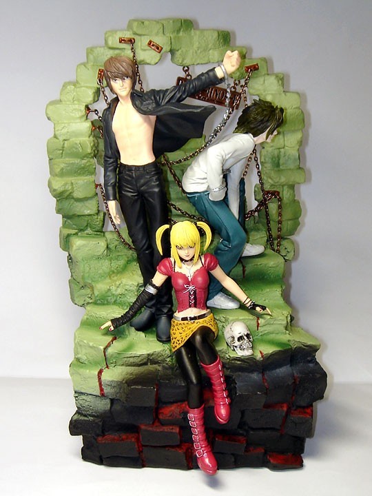 死亡筆記 - Amane Misa - L - Yagami Light - Blanc et Noir (Shueisha)