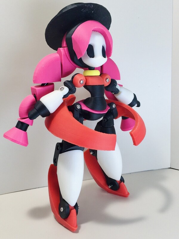 Original - Automoiselle - Doujin Figure - Braid Basic - Aka (Runrun Klockworx)