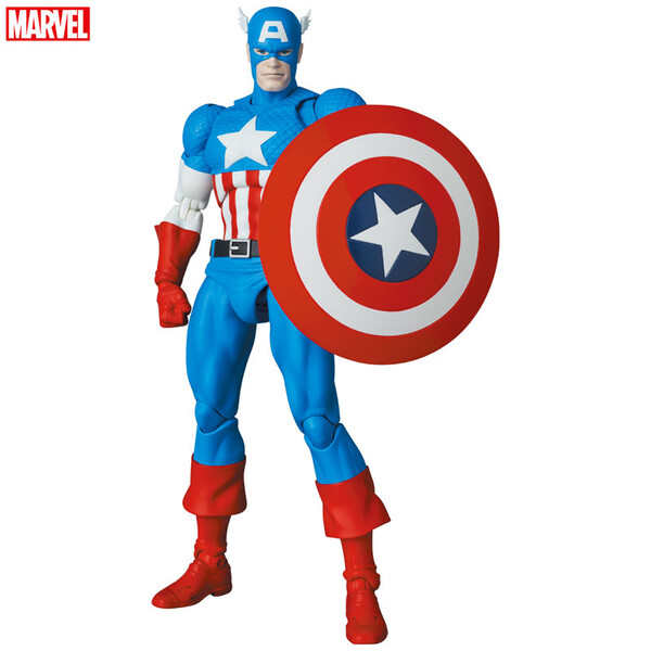 Captain America - Mafex (No.217) - Comic Ver. (Medicom Toy)