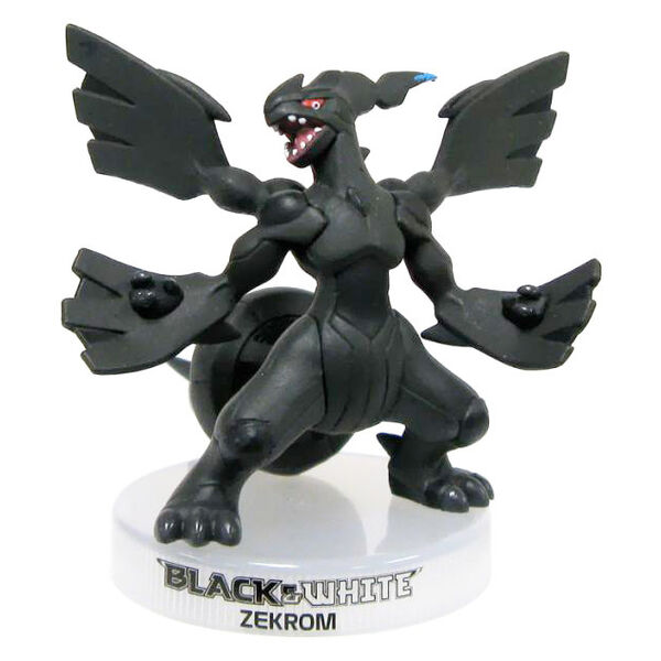 Pokémon Card Game - Zekrom - Bottle Cap - Pokémon TCG Black & White Series Merchandise - Pokémon TCG Figure (Kaiyodo, The Pokémon Company International)