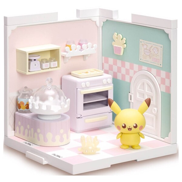 Pocket Monsters - Mahomil - Pikachu - Poképeace - Poképeace House - Kitchen (Takara Tomy)