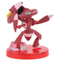 Gekijouban Pocket Monsters Best Wishes: Shinsoku no Genesect Mewtwo Kakusei - Genesect - Pokémon Fan Exclusive Goods - Rittai Pokémon Zukan - Akai Genesect (Takara Tomy A.R.T.S)