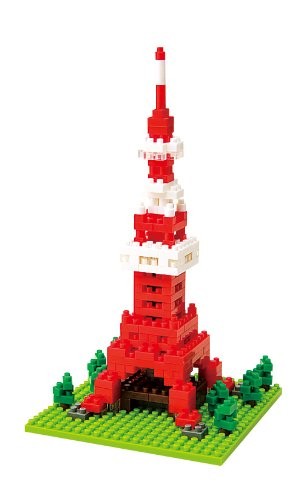 Block - Nanoblock (NBH-001) - Sights to See Collection Series - Tokyo Tower (Kawada)