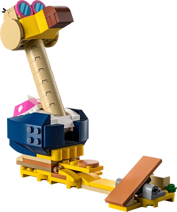 Super Mario Brothers - Tuccondor - Block - Lego - Lego Super Mario (71414) - Lego Super Mario Expansion Set - Conkdor's Noggin Bopper (The Lego Group)