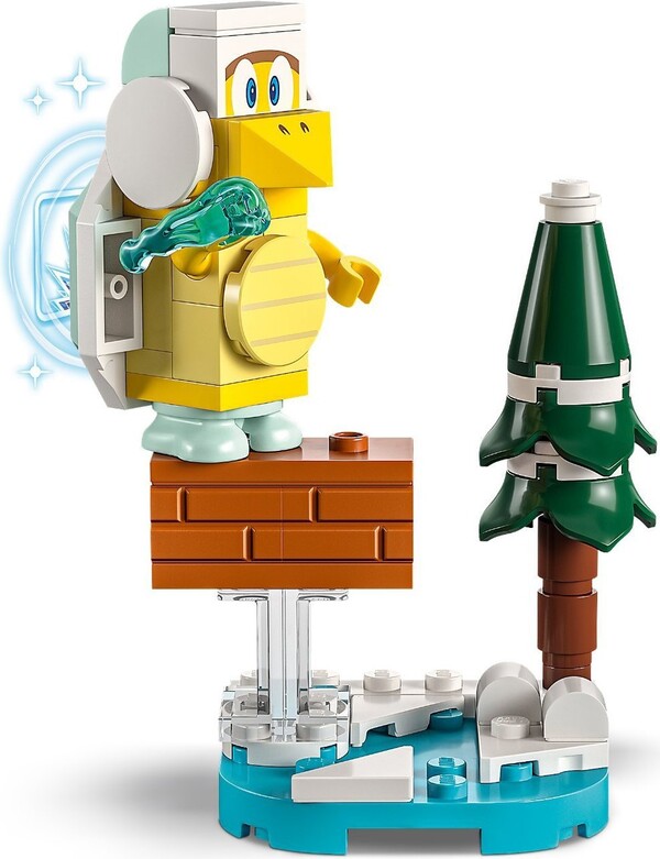 Super Mario Brothers - Ice Bros. - Block - Character Packs Series 6 - Lego - Lego Super Mario (71413) (The Lego Group)