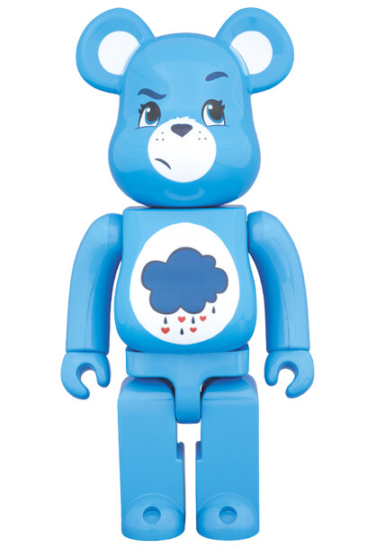 Care Bears - Grumpy Bear - Be@rbrick - BE@RBRICK 100% Grumpy Bear (Medicom Toy)