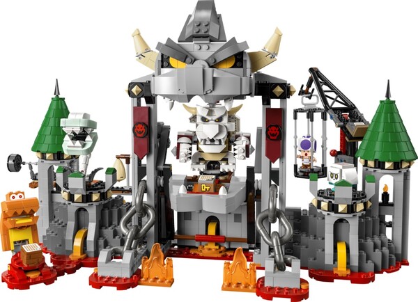 Super Mario Brothers - Hone Koopa - Hone Kuribou - Hone Packun - Kinopio - Ugan - Lego - Lego Super Mario (71423) - Lego Super Mario Expansion Set - Dry Bowser Castle Battle (The Lego Group)