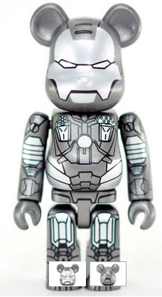 Iron Man 2 - War Machine - Be@rbrick - Be@rbrick Series 20 - Secret, SF (Medicom Toy)
