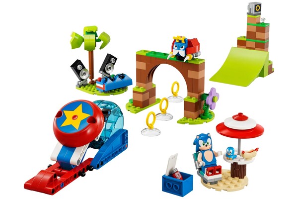 Sonic the Hedgehog - Flicky - Motora - Lego - Lego Sonic the Hedgehog (76990) - Sonic's Speed Sphere Challenge (The Lego Group)