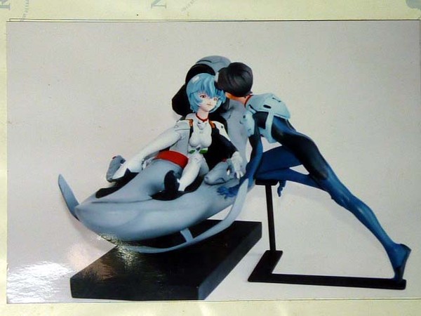 Shin Seiki Evangelion - Ayanami Rei - Ikari Shinji - 1/8 - Waraeba ii to Omouyo (Musashiya)