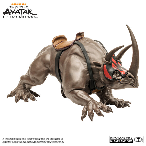 Avatar: The Last Airbender - Komodo Rhino - Avatar: The Last Airbender 5 inch Action Figures - Fire Nation (McFarlane Toys)