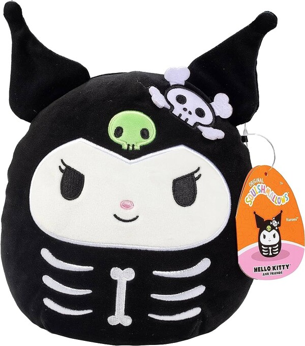 Kuromi - Squishmallows - Halloween, 8-in (Kellytoy)