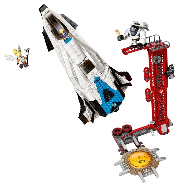 Overwatch - Mercy - Pharah - Reaper - Winston - Lego - LEGO Overwatch (75975) - Watchpoint: Gibraltar (The Lego Group)