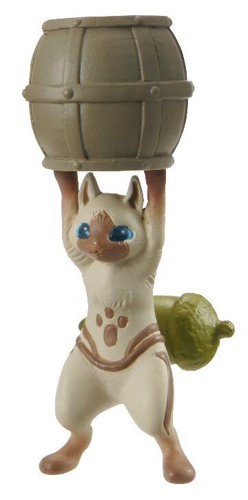 Monster Hunter - Airou - Monster Hunter Monster Zukan (Bandai)