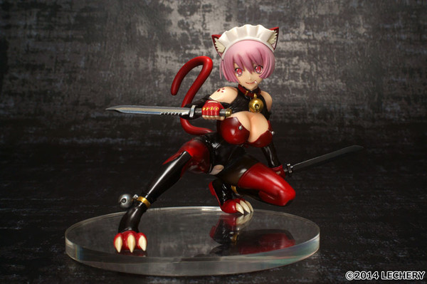 Original - Fairy Tale Figure - FairyTale Figure Villains (#02) - Cheshire Cat - 1/7 - Heart Red Maid ver. (Lechery)