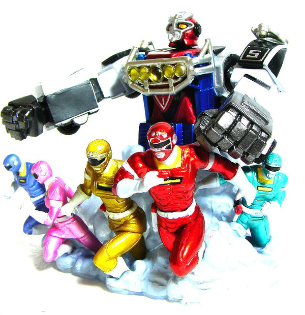 Gekisou Sentai Carranger - Rangers Strike Solid (VOL.1) - Kurumagic Power - Kira Card Color Ver. (Bandai)
