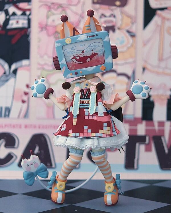 Original - catTV Channel - Xiaokong Gaming Channel - 1/6 (UfDoll)
