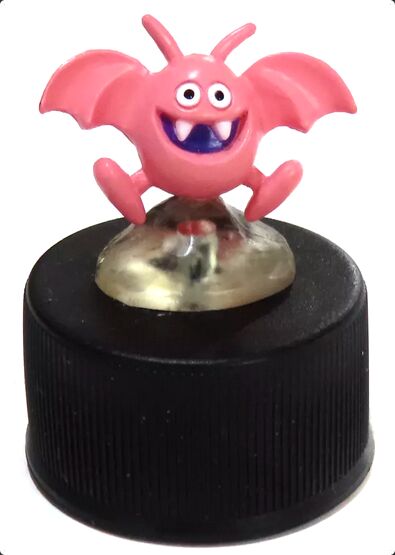 Dragon Quest VII Eden no Senshi-tachi - Mage Dracky - Bottle Cap - Dragon Quest VII Figure Collection Bottle Caps Type 5 (Enix)