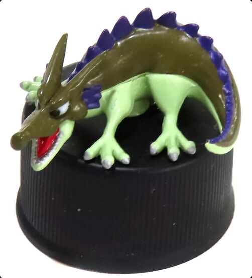 Dragon Quest VII Eden no Senshi-tachi - Darth Dragon - Bottle Cap - Dragon Quest VII Figure Collection Bottle Caps Type 6 (Enix)
