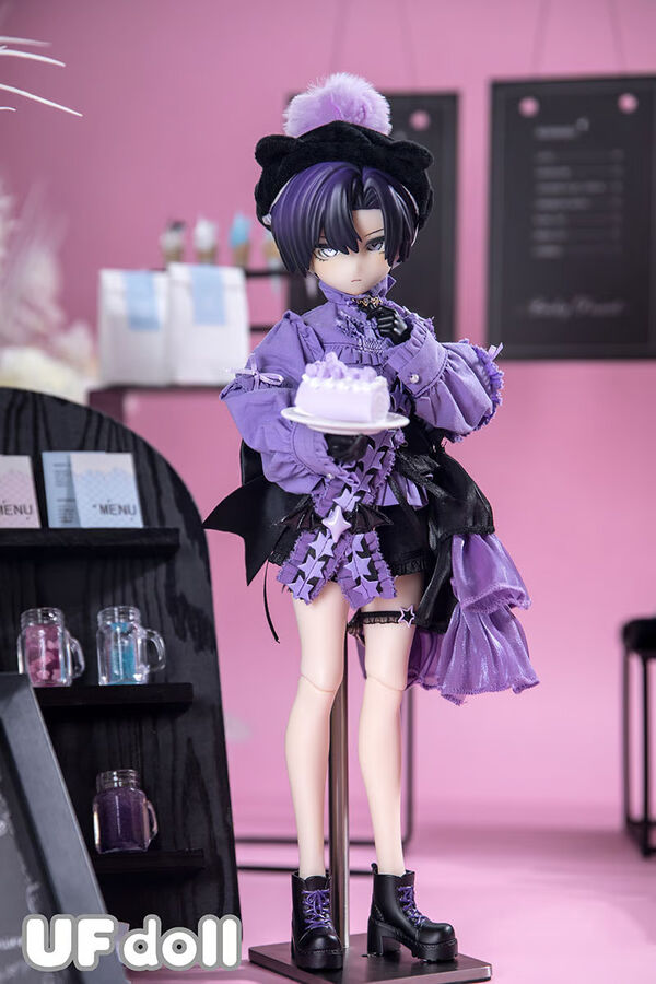 Original - Tea Series Plus - Grape Grass Jelly Milk Tea - 1/5 (UfDoll)