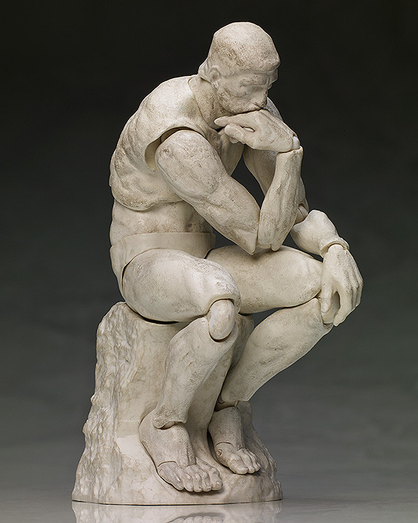 Figma (#SP-056b) - The Table Museum - The Thinker - Plaster Ver. (FREEing)