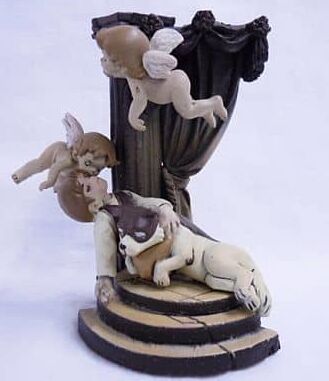 Flanders no Inu - Nello Daas - Patrasche - World Masterpiece Theater 2 Anthology K&M Mini Vignette Series - Sepia ver. (K&M)