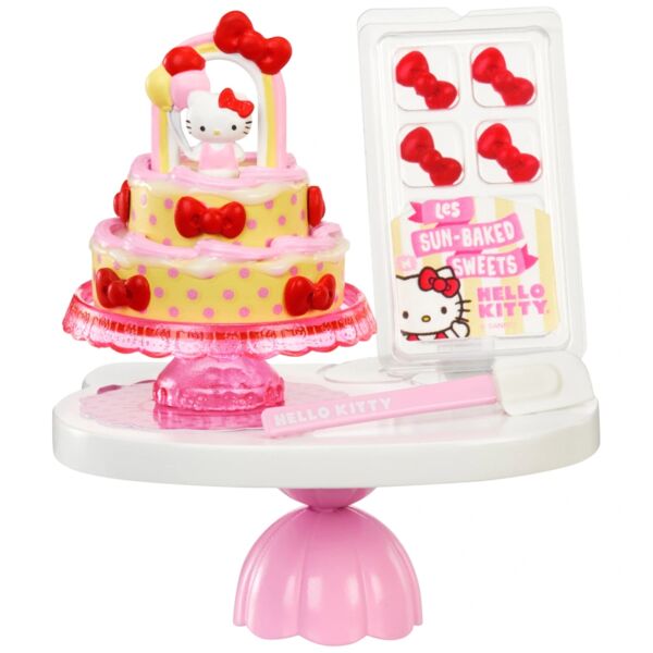 Hello Kitty - Miniature - Miniverse - Miniverse Make It Mini Food Hello Kitty - Tiered Cake (MGA Entertainment)