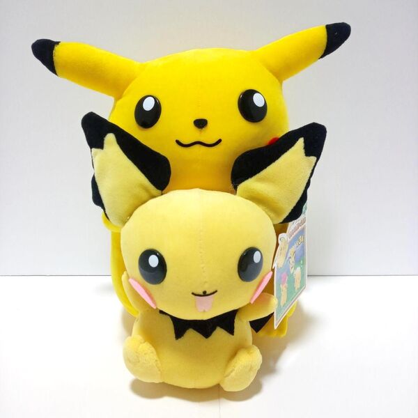 Pocket Monsters - Pichu - Pikachu - Pocket Monsters Nakayoshi Nuigurumi - Super DX Nuigurumi (Banpresto)