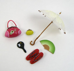 Candy Toy - Miniature - My Style Collection - My Style Collection Wa Zakka (1) - Kimono de Odekake... - Iro Chigai (Re-Ment)