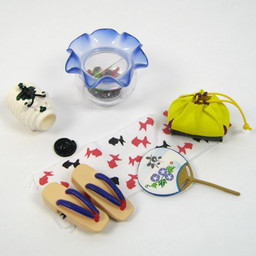 Candy Toy - Miniature - My Style Collection - My Style Collection Wa Zakka (2) - Engawa de Yuusuzumi - Iro Chigai (Re-Ment)