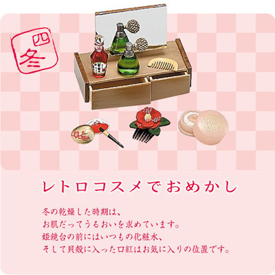 Candy Toy - Miniature - My Style Collection - My Style Collection Wa Zakka (4) - Retro Cosmetic de Omekashi (Re-Ment)