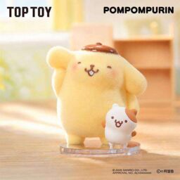 布丁狗 - 馬芬 - 植絨公仔 - 布丁狗毛茸茸日常系列盲盒公仔 - 溫暖陪伴 (Top Toy)
