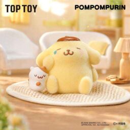 布丁狗 - Muffin - 植絨公仔 - 布丁狗鬆軟日常系列盲盒公仔 - 快樂眼淚 (Top Toy)