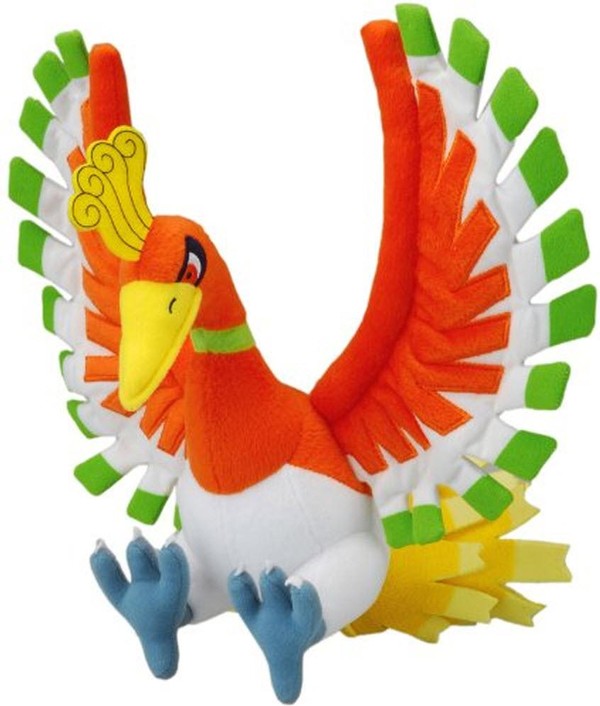 Pocket Monsters Diamond & Pearl - Houou - Pokémon Nuigurumi DP (Takara Tomy)
