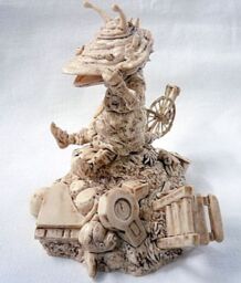 超Q - 卡內貢 - Artwork Collection featuring Kaida Yuji Part II - Ivory Color ver. (MegaHouse)