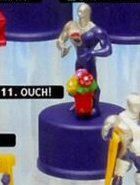 吉祥物角色 - 百事人 - Bottle Cap - Pepsiman Accident Bottle Cap Collection (11) - 好痛! (Pepsi, Suntory)