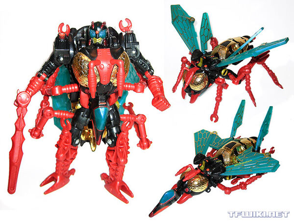 超生命體變形金剛 百變金剛Metals - 黃蜂獸(超能勇士) (Takara Tomy)
