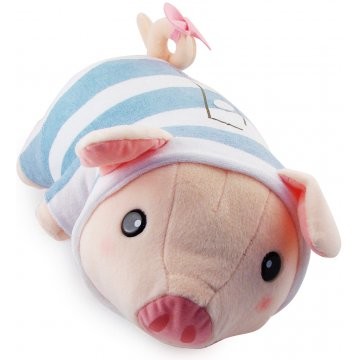 Monster Hunter - Poogie - Monster Hunter Super DX - Version A (Blue and White stripe suit) (Banpresto)