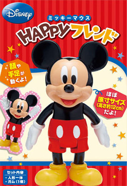 迪士尼&皮克斯角色 - 米奇 - Candy Toy - Minnie Mouse/米奇 Happy Friend (Re-Ment)