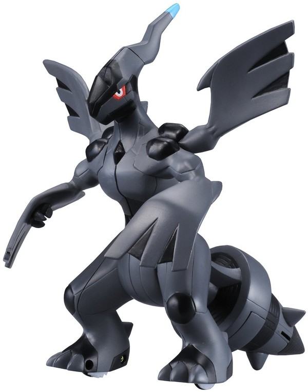 Pocket Monsters Best Wishes! - Zekrom - Pokécon - Remote Control Figure - Battle Action Zekrom (Takara Tomy)