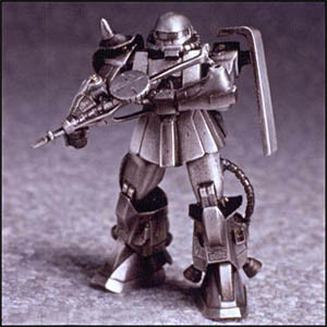 MSV - MS-06R-1A Zaku II High Mobility Type - Chogokin Nano (Bandai)