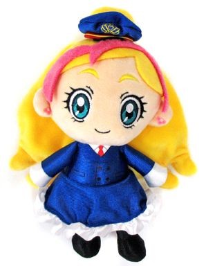 Go! Princess Precure - Cure Flora - Cure Friends Nuigurumi - Ekichou-san (Bandai)